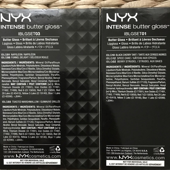NIB 2x NYX Butter Gloss Sets - Picture 2 of 2